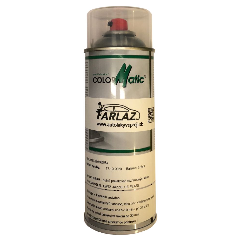 Aerosol spray paint 375ml - metallic