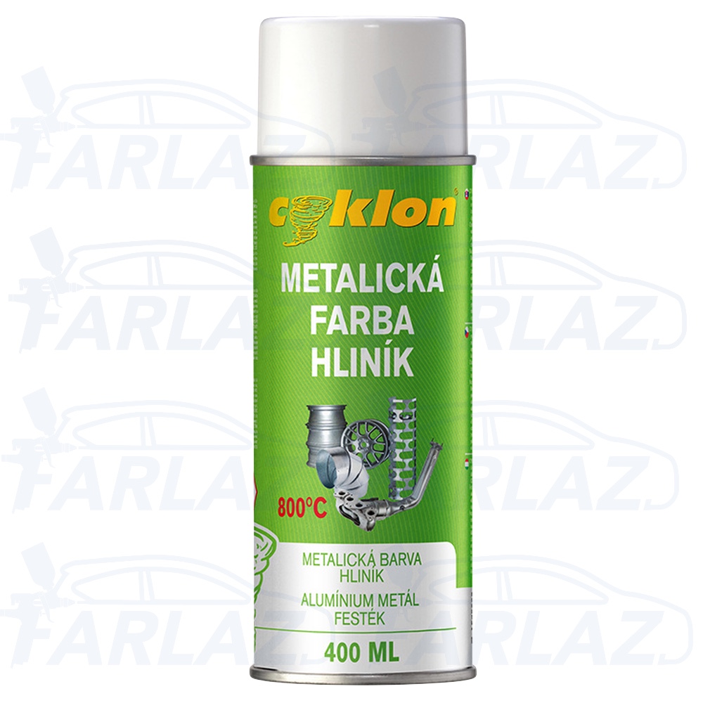 Mettalic paint aluminium aerosol 400ml CYKLON
