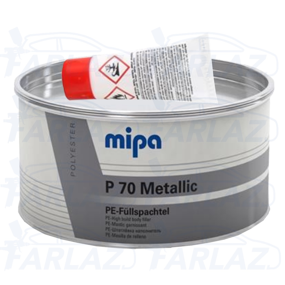 MIPA P 70 1kg karosársky tmel plnený hliníkovým prachom