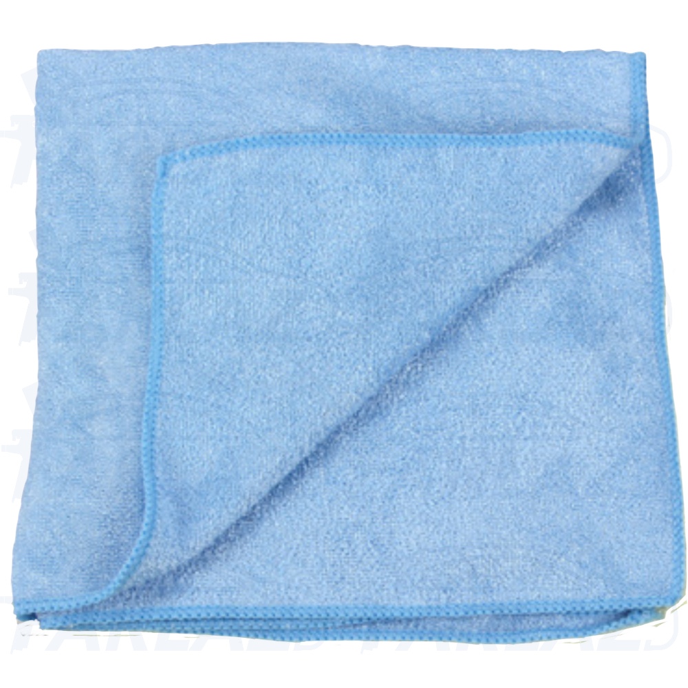 Microfiber cloth blue
