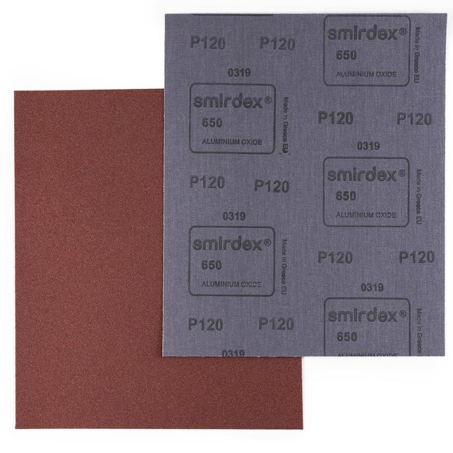 Sanding cloth P120 sheet 230x280mm
