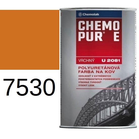 U 2081 CHEMOPUR E - 7530 vrchný 0,8L RAL 2004