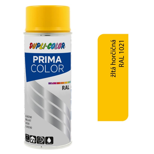 PRIMA COLOR RAL 1021 žltá horčičná 500ml
