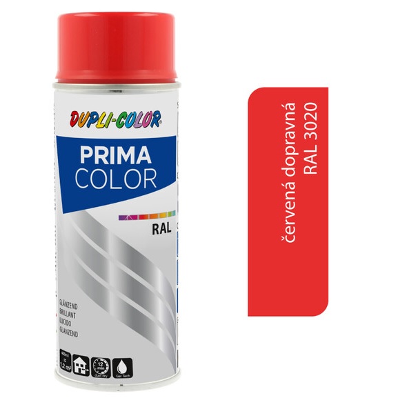 PRIMA COLOR RAL 3020 červená dopravná 500ml