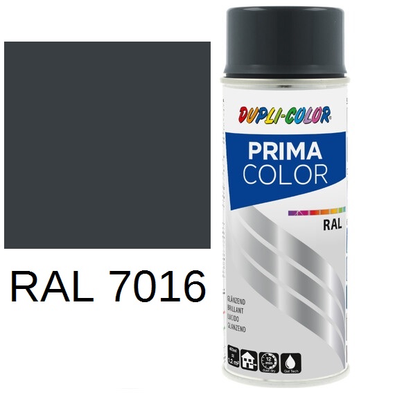 PRIMA COLOR RAL 7016 antracitová šedá 400ml