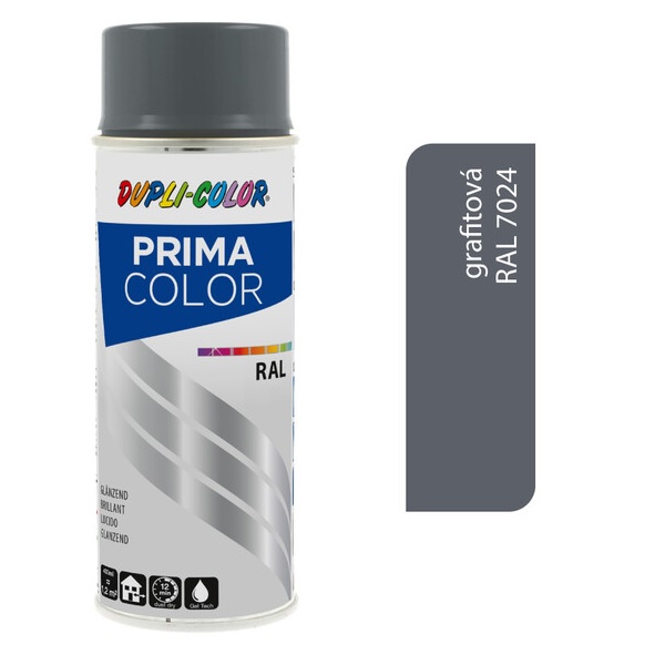 PRIMA COLOR RAL 7024 grafitová sivá 400ml