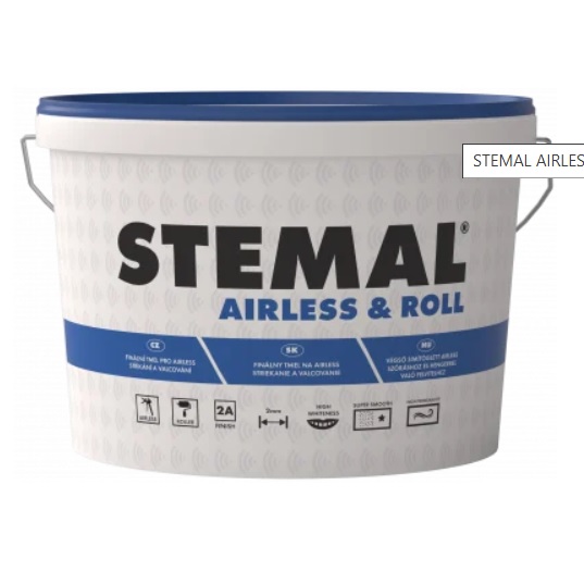 Stemal Airless & Roll 28kg stierka na striekanie a valčekovanie