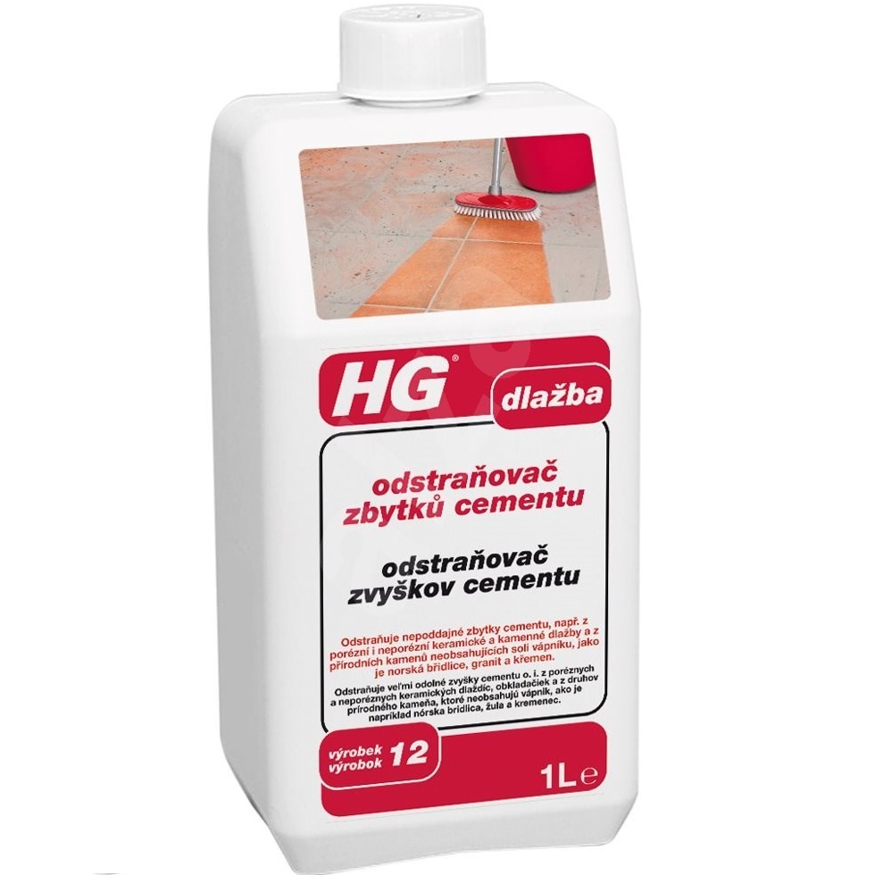 HG Odstraňovač zbytkov cementu 1L