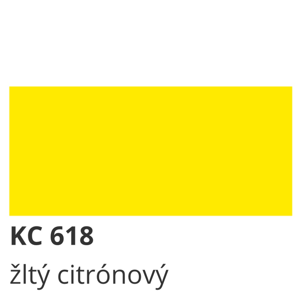 HET Klasik Color 0618 žltý citrónový 7+1kg