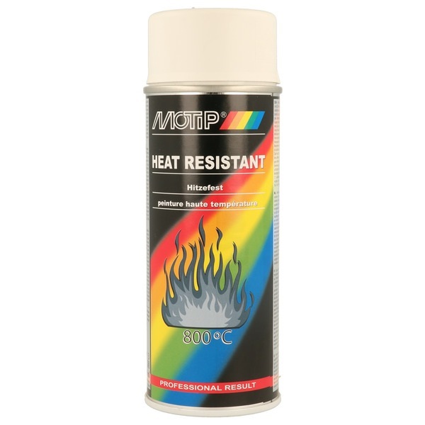 MOTIP Heat resistant biely matný 400ml žiaruvzdorný